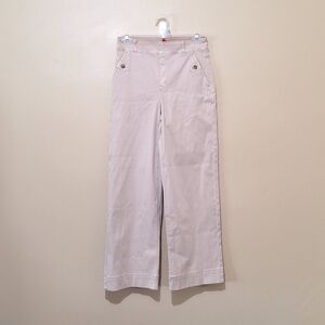 SPANX Wide Leg Jeans in Light Beige